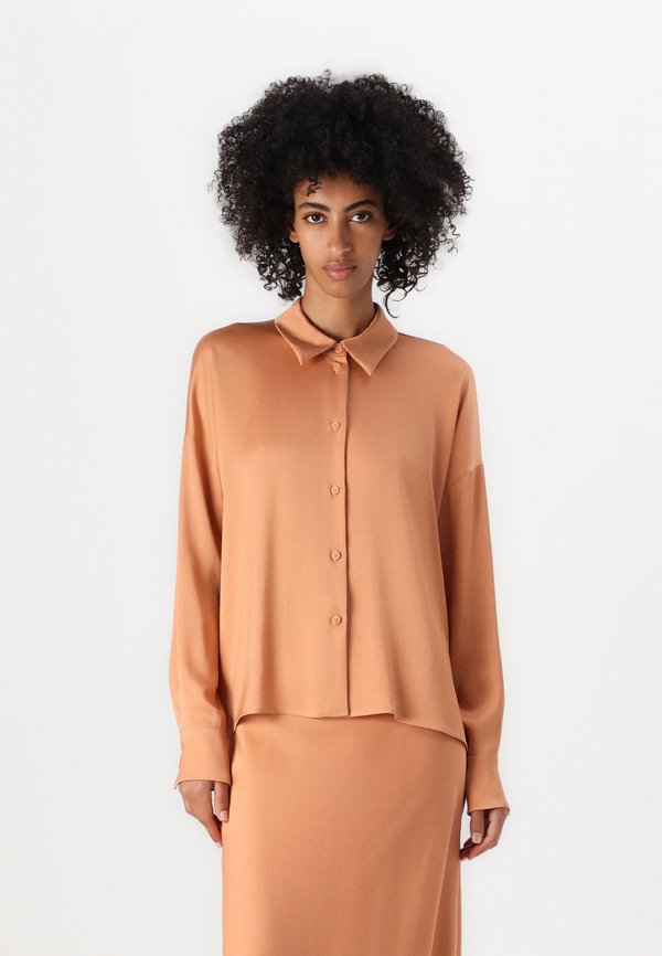 CLOELIA - Button-down blouse - orange