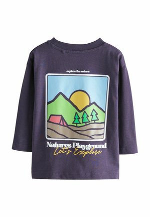 Next BACK PRINT - Langarmshirt - purple