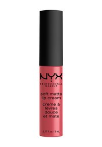 NYX Professional Makeup - NYX PROFESSIONAL MAKEUP SOFT MATTE LIP CREAM - FLÜSSIGER LIPPENSTIFT MIT HOHER PIGMENTIERUNG UND CREMIGEM, MATTEM FINISH, VEGANE FORMEL, FARBTON: ABU DHABI - Flüssiger Lippenstift - 8 sao paulo Thumbnail-Bild 1