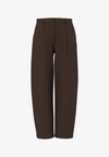 PCBOSELLA MW BARREL PANTS NOOS BC - Παντελόνι - hot fudge