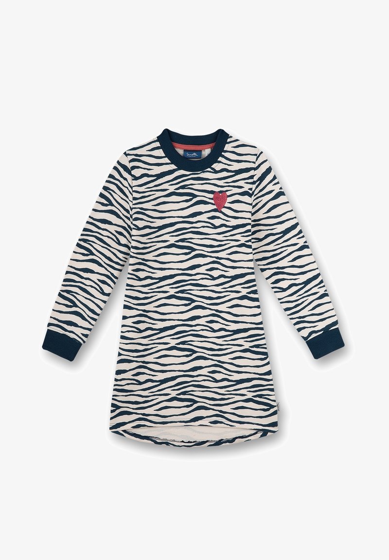 Sanetta Kidswear ZEBRA - Jerseyklänning - blau