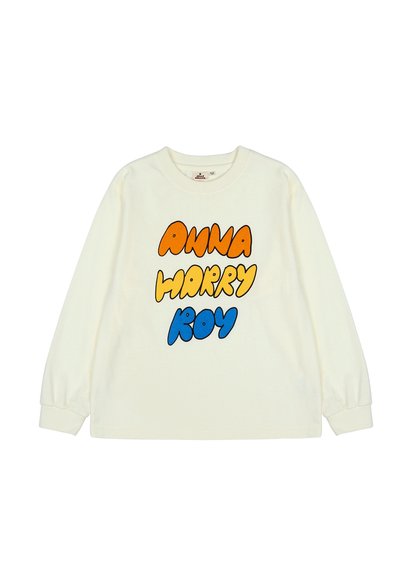 JELLY MALLOW FRIENDS LONGSLEEVE UNISEX - Bluză cu mânecă lungă - ivory