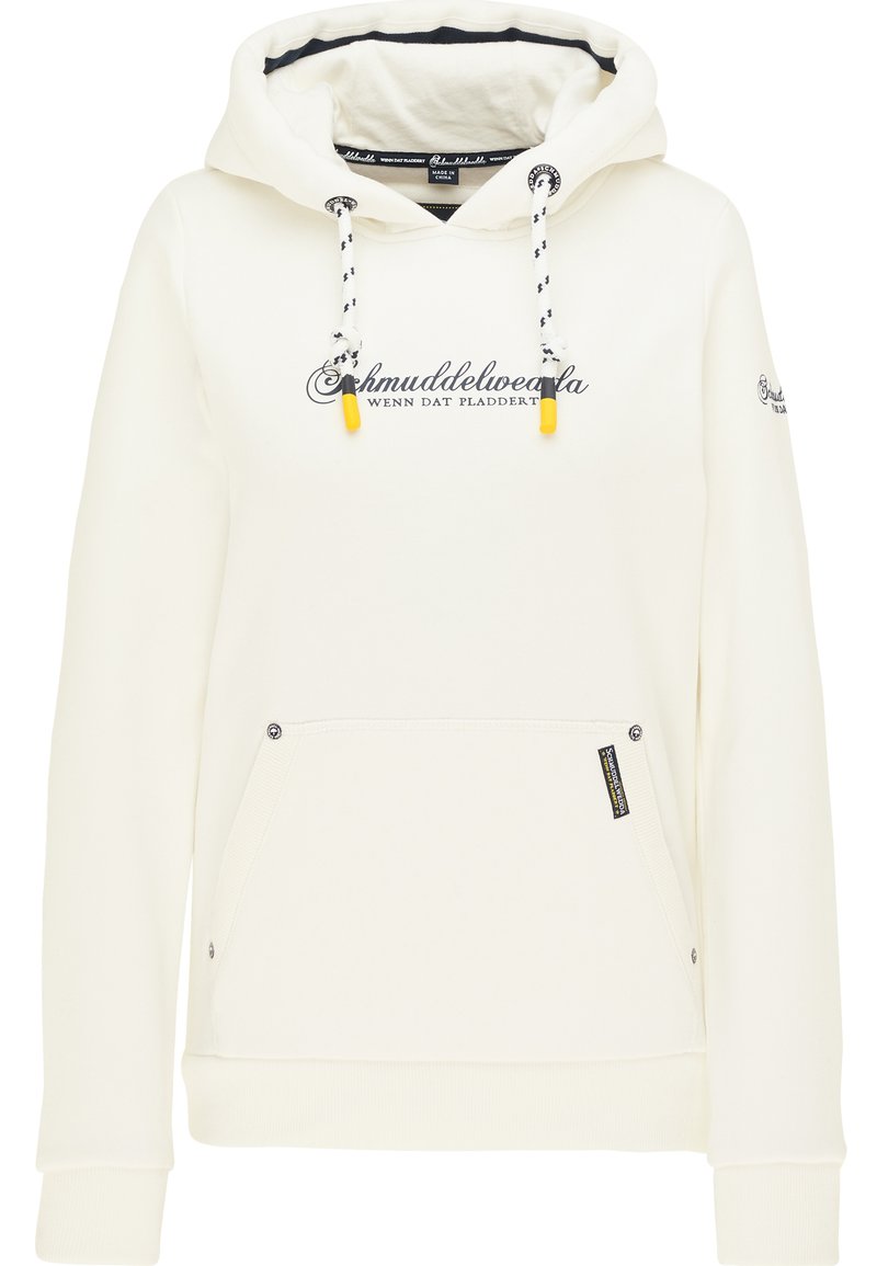 Damen Sweatshirts | Schmuddelwedda SCHMUDDELWEDDA YASANNA Kapuzenpullover wollweiss/weiß - CJ49065 Damen Sweatshirts | Schmuddelwedda SCHMUDDELWEDDA YASANNA Kapuzenpullover wollweiss/weiß - CJ49065