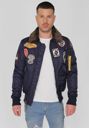 TOP GUN Bomber Jacket - navy