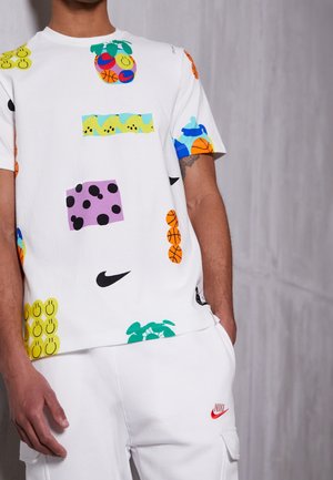 T-Shirt print - white