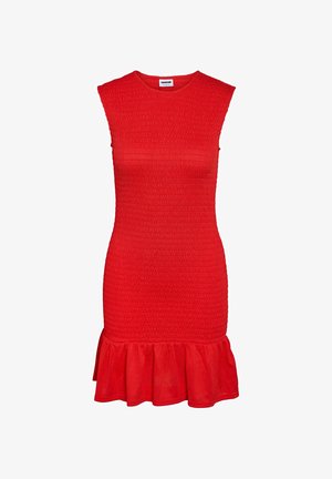Noisy May, Smock NMBEA - Robe fourreau - tomato