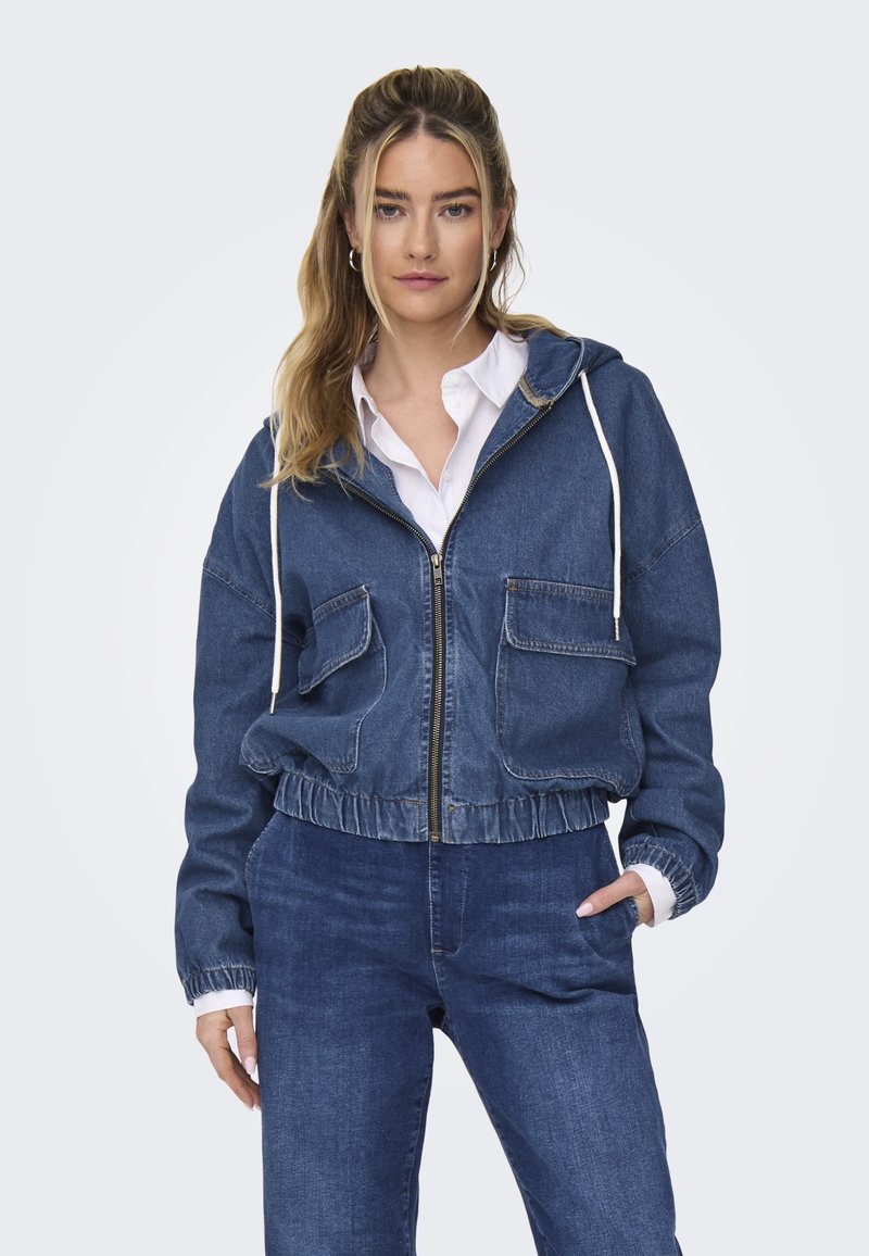 ONLY - ONLKENZIE JACKET - Chaqueta vaquera - medium blue denim, Ampliar