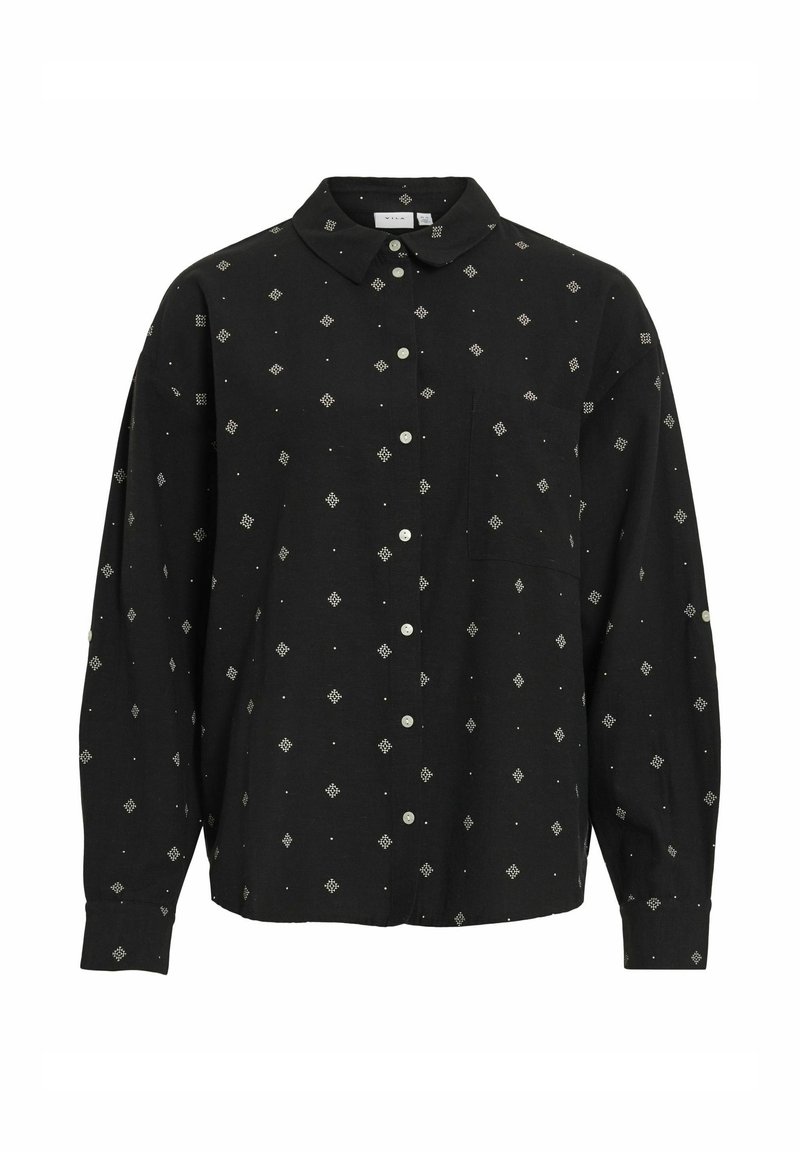 Vila Overhemdblouse antraciet