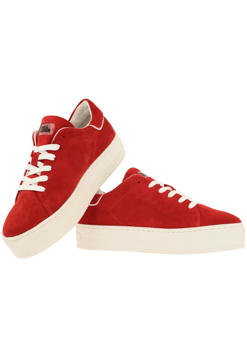 Damen Sneaker | Bullboxer Sneaker low red/rot - WX04500 Damen Sneaker | Bullboxer Sneaker low red/rot - WX04500