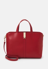 Tommy Hilfiger HERITAGE SATCHEL Sac à main dark magma/rouge