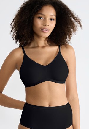 2-PACK GO DAILY SOFT - Triangle bra - black