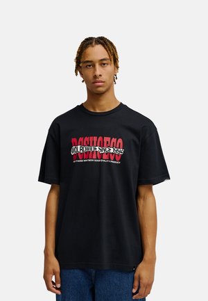 DC Shoes, - T-shirt z nadrukiem