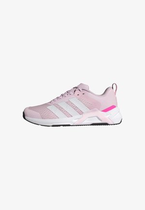 adidas Performance, DROPSET CONTROL TRAINING SHOES - Training shoe - almost pink/ftwr white/lucid pink