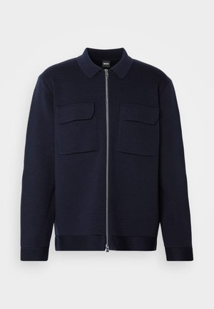 BOSS BELLOTTO - Vesta na kopčanje - dark blue