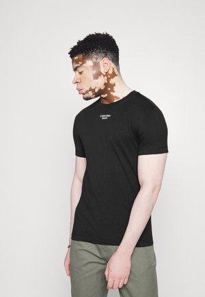 STACKED - Basic T-shirt - black