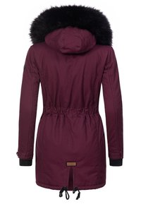 Navahoo LULUNA - Vinterkåpe / -frakk - burgundy