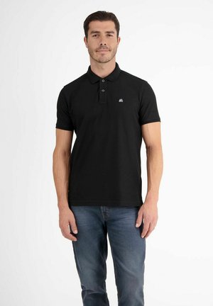 LERROS, LERROS HERREN POLOSHIRTS | 2ER PACK  - Poloshirt - schwarz