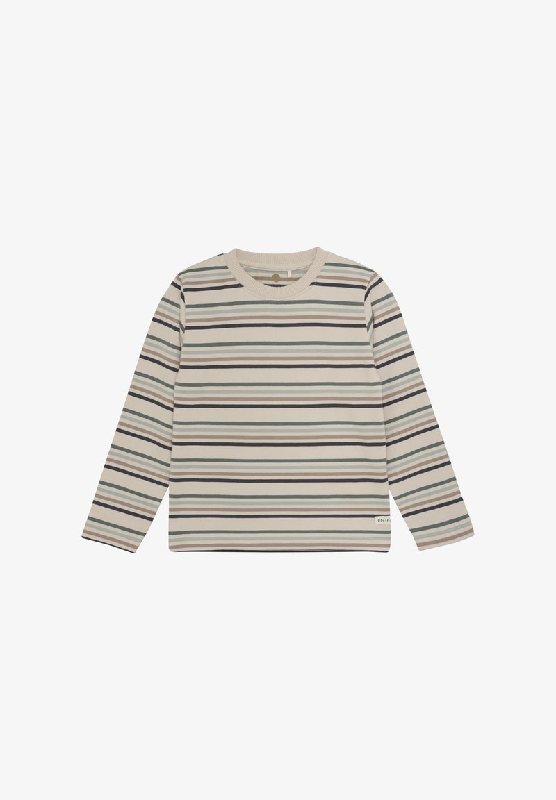 EN FANT STRIPE - Langarmshirt - balsam green