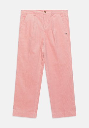 HIGH RISE WIDE LEG PANTS - Pantalon classique - dusty pink