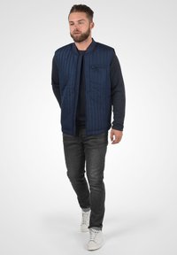 Blend BHSTANLO - Brezrokavnik - dress blues