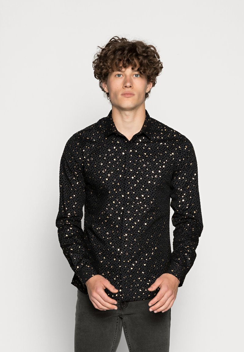 Twisted Tailor FARROW - Shirt - black