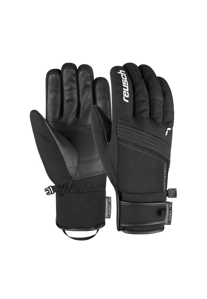 Reusch LUCA - Gloves - black/white