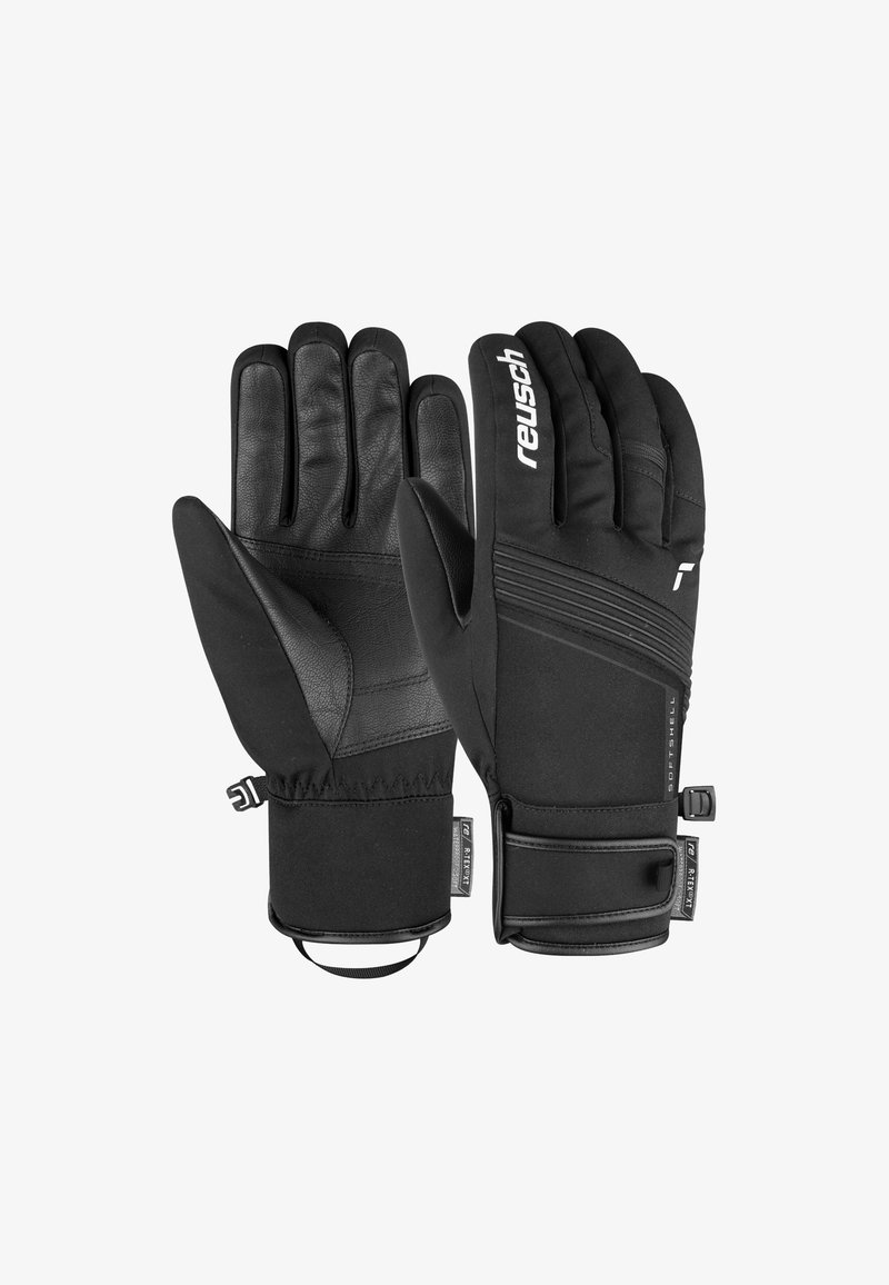 Reusch LUCA - Gloves - black/white