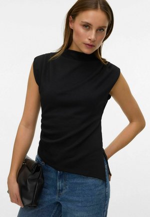 VMMILLE - T-shirt med print - black