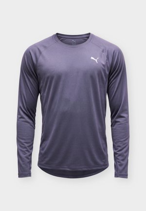 Puma, RUN VELOCITY LONG SLEEVE - Μπλούζα με μακριά μανίκια - inky depths