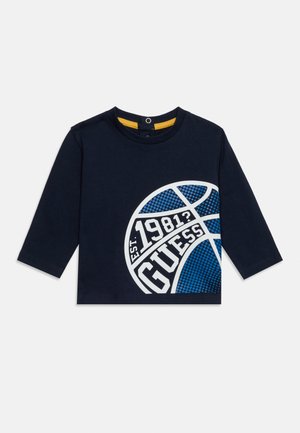 Guess, BABY TODDLER KIDS REGULAR LOGO - Μπλούζα με μακριά μανίκια - smart blue