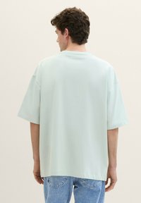 TOM TAILOR DENIM Paprasti marškinėliai - sea foam