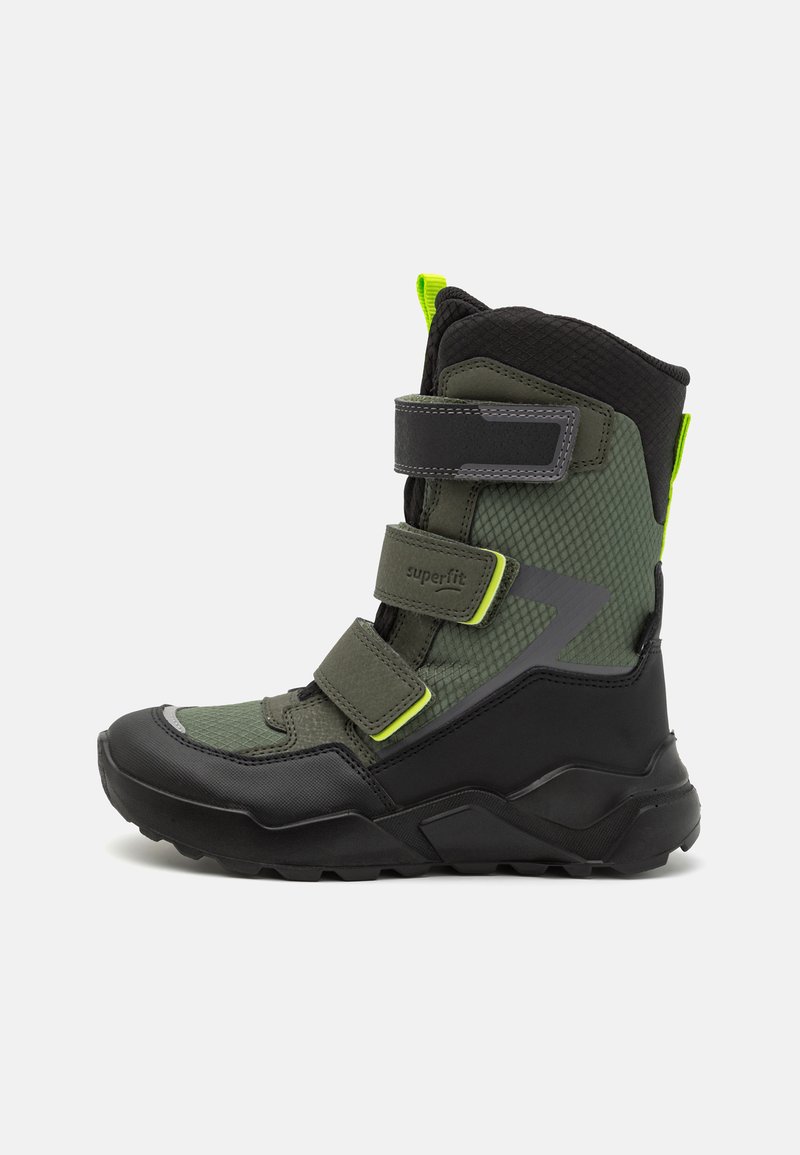 Superfit GORETEX ROCKET - Zimné čižmy - grün/schwarz