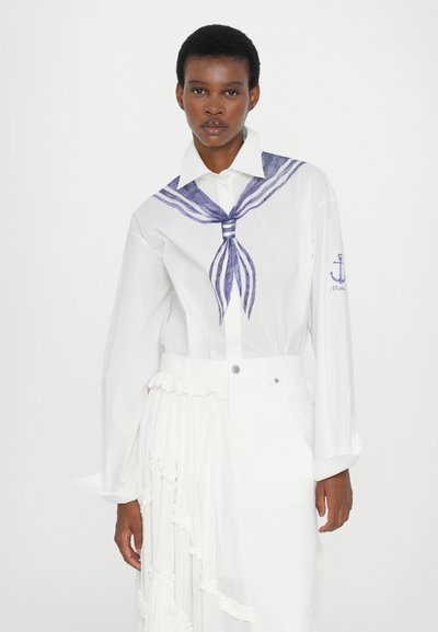 MOSCHINO OLIVIA - Gombos blúz - fantasia bianco