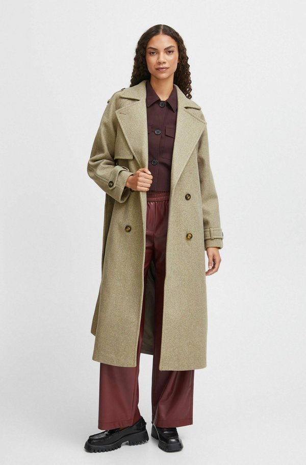 BYCILIA TRENCH COAT - Trenchcoat - sepia tint melange3