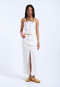 Dr.Denim CARLI TUBE - Linne - white