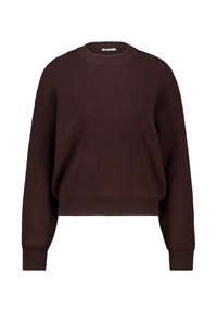 Jersey de punto - dark brown