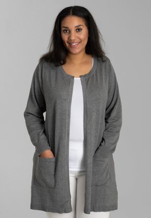 HELSINKI - Strickjacke - grey melange