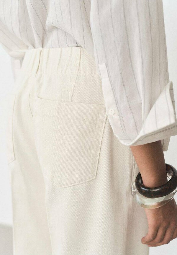 ALBA - Trousers - ecru4