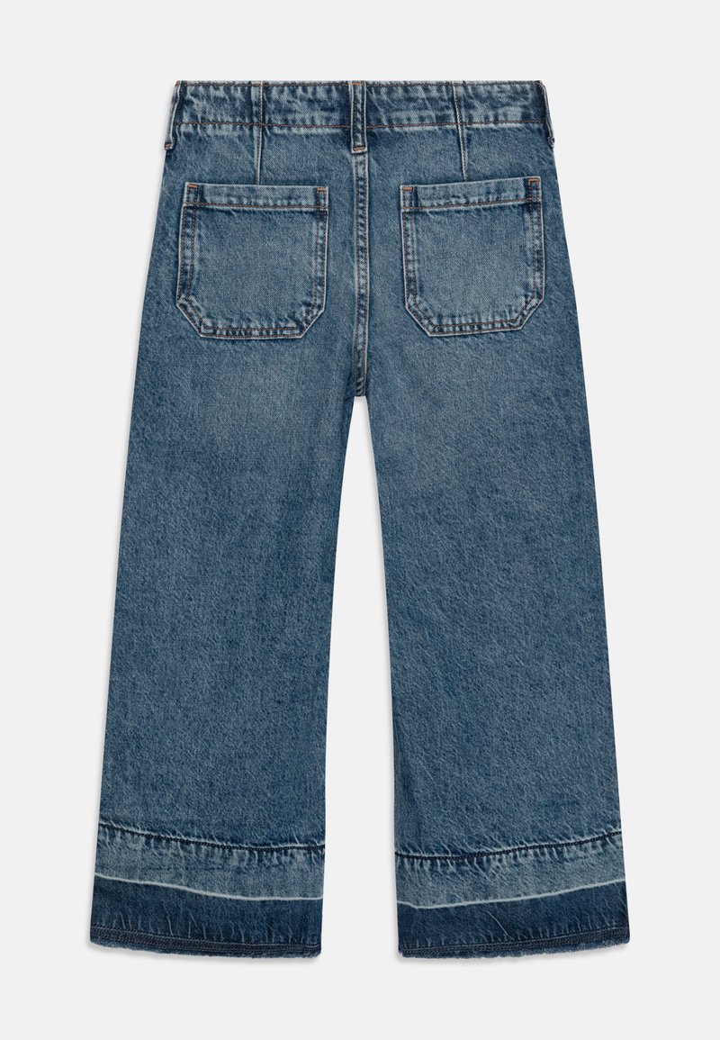 GAP KIDS HIGH RISE STRIDE WIDE-LEG ANKLE JEANS Vaqueros rectos