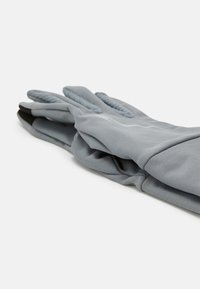 Nike Performance WOMENS ESSENTIAL RUNNING HEADBAND AND GLOVE SET - Ørevarmere - smoke grey/particle grey/silver