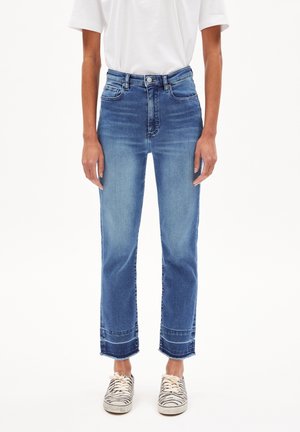 Džíny Straight Fit - used denim