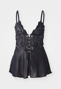 ALYSSIA SEAMED BABYDOLL  - Noćna košulja - black