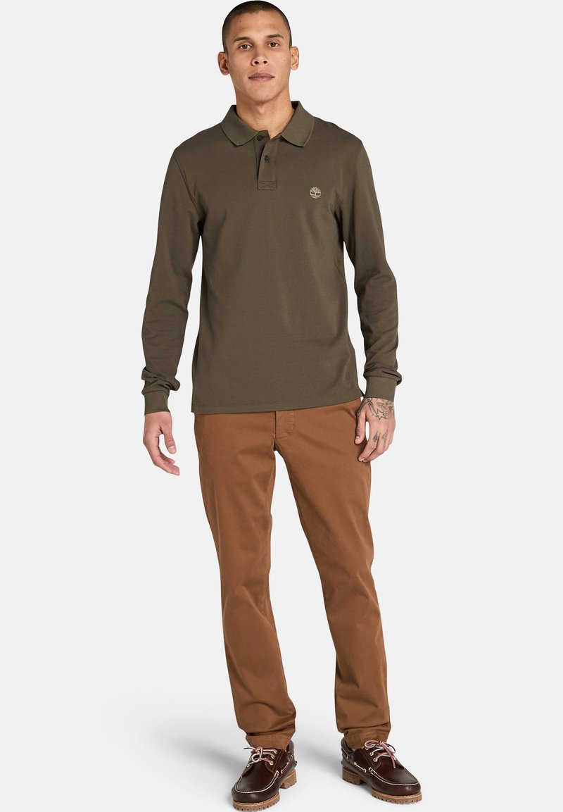 Timberland MILLERS RIVER - Top s dlouhým rukávem - dark green