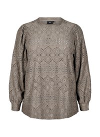 Zizzi LOCHMUSTER - Pluus - Brown