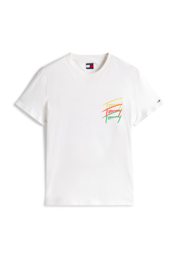 REG TWISTED SIGNTR EXT - Print T-shirt - ecru4
