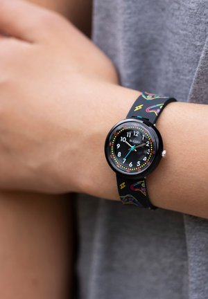 TIME TEACHER - Uhr - black