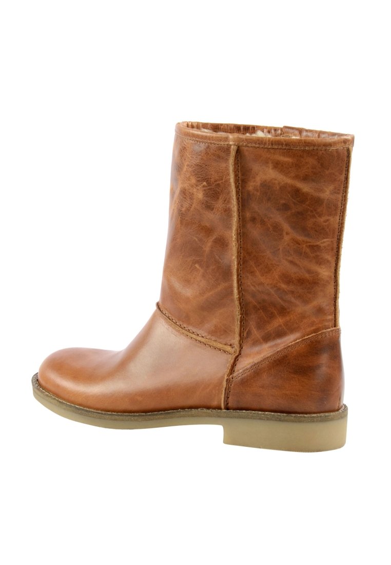 bottines sacha cognac