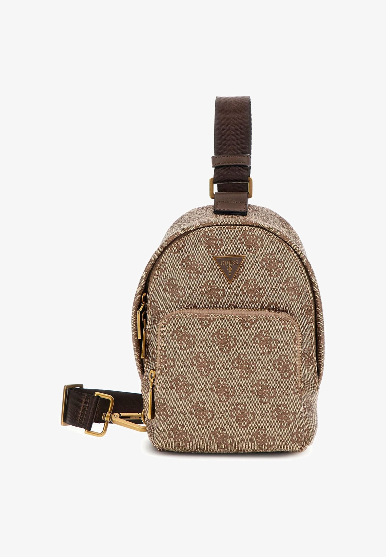 Guess MINI-VEZZOLA 4G-LOGO Sac à dos beige - Main Image