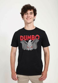 Disney DUMBO DUMBO IS DUMBO UNISEX - Camiseta estampada - black