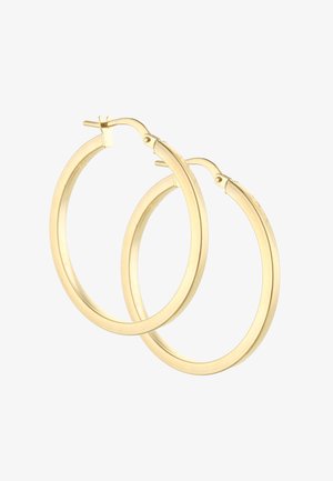DIAMANT L'ÉTERNEL, SQUARE TUBE HOOP - Kolczyki
